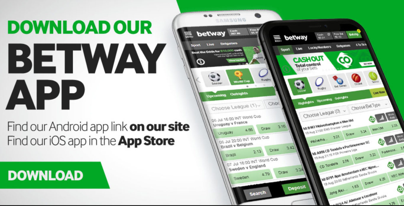 Betway mobile application