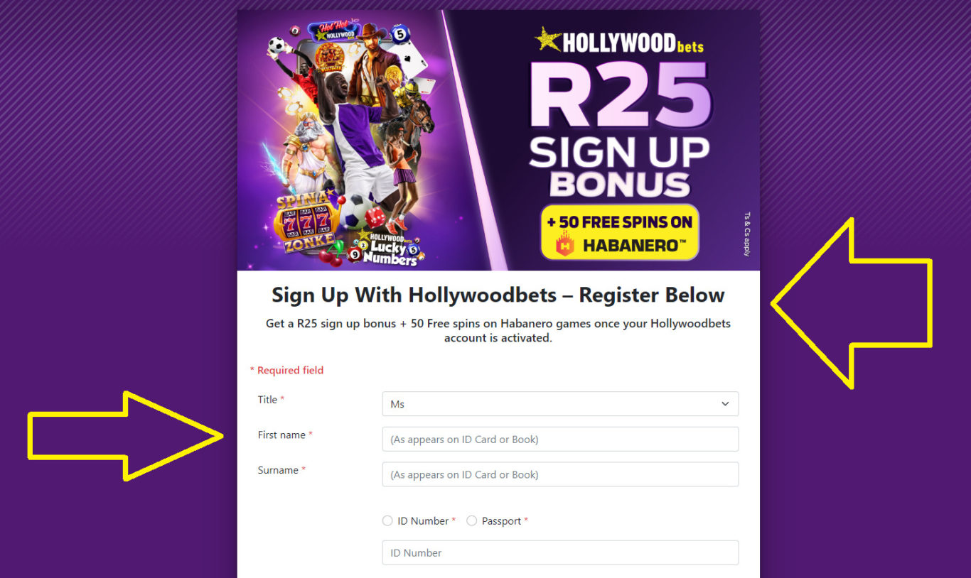 Hollywoodbets login in Africa
